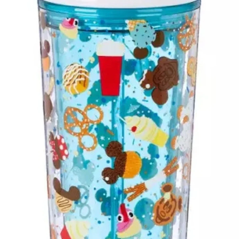 Disney Parks Food Icons Collection 22oz Tumbler with Straw Limited Edition Snack